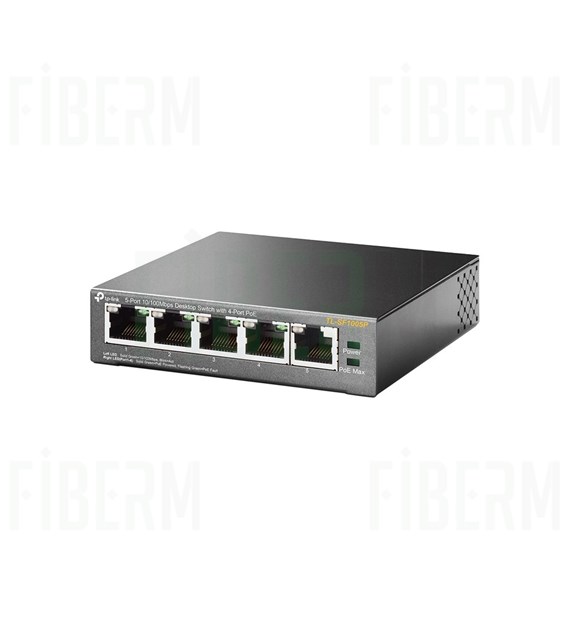 TP-LINK TL-SF1005P Unmanaged PoE Switch 5 x 10/100 (4x PoE)