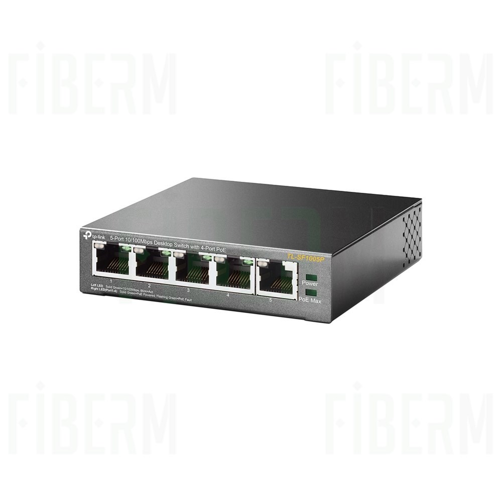 TP-LINK TL-SF1005P Switch niezarządzalny  5 x 10/100 (4x PoE)