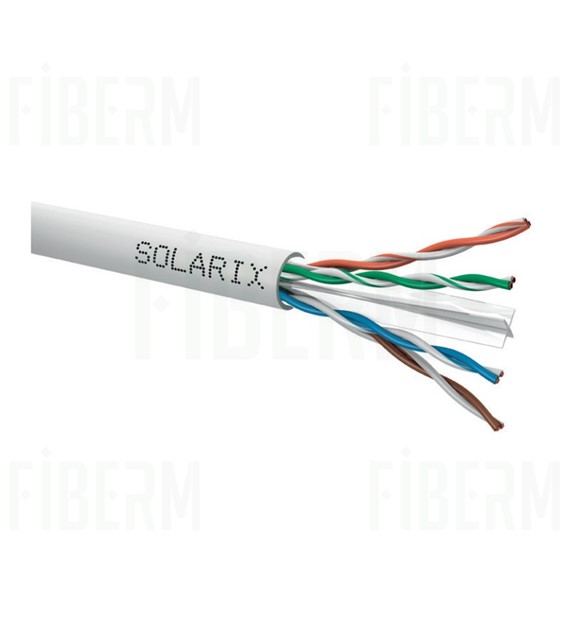 SOLARIX Namestitveni Kabel UTP CAT6 305 metrov SXKD-6-UTP-PVC