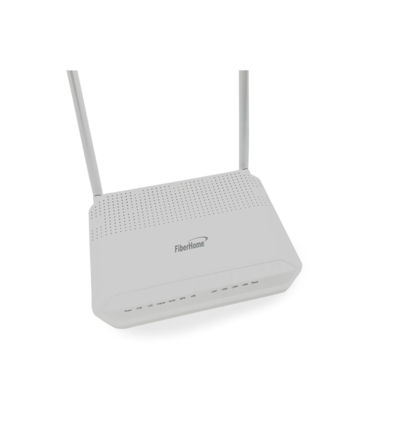 FiberHome HG6143D GPON ONT 4x GE, 1x POTS, 1x USB, WiFi AC Dual Band