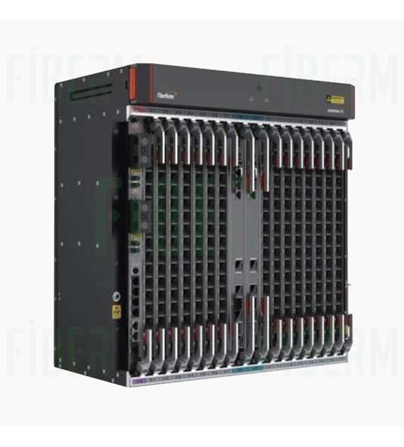 FiberHome AN6000-7 OLT 10GE, DC Power Supply, 2x HU8A, 2x HSCA, 2x PIBA, 1x CIOA