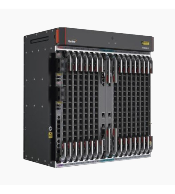 FiberHome AN6000-15 OLT 10GE, Zasilanie DC, 2x HU8A, 2x HSCA, 2x PIBA, 1x CIOA