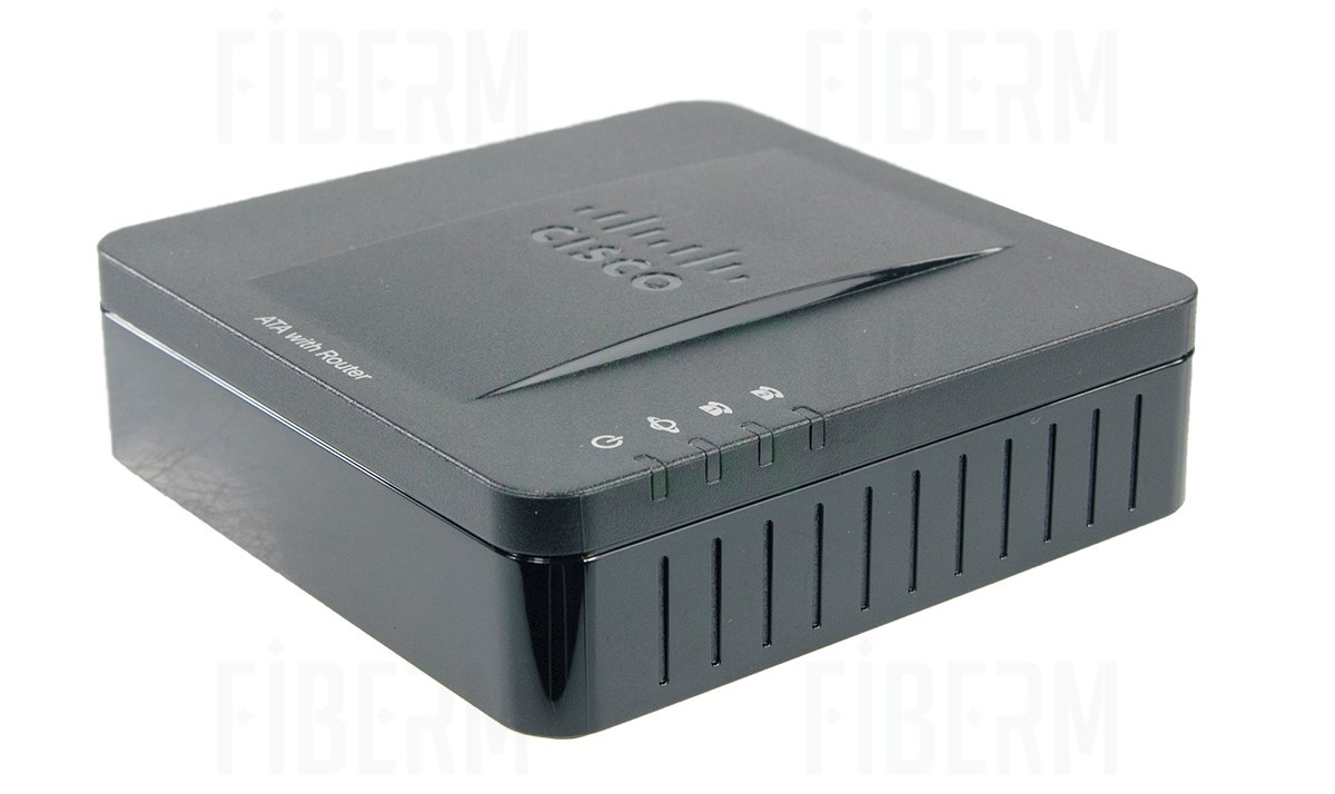 CISCO SPA122 VoIP Gateway with Router 2 x LAN 2 x RJ11