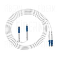 FIBERM Patchcord LC/UPC-LC/UPC 1m Single Mode Duplex Fiber G657A 2