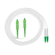 FIBERM Patchcord SC/APC-LC/APC 3m Single Mode Duplex włókno G657A1 2,0mm PVC