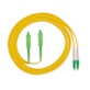 FIBERM Patchcord SC/APC-LC/APC 1m Single Mode Duplex włókno G652D 2,0mm PVC