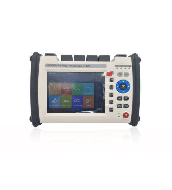 FirstFiber Reflektometr OTDR 8000MAX-T2 (1310/1550/1625nm, 35/33/32dB)