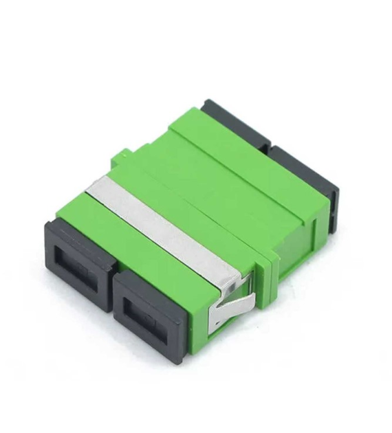 FIBERM Adapter SC/APC Single Mode Duplex bez uszu