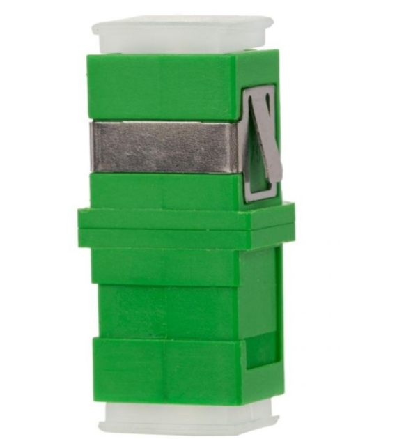 FIBERM GOLD Adapter SC/APC Single Mode Simplex (0,1dB) bez uszu