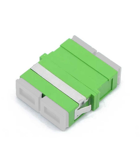 FIBERM GOLD Adapter SC/APC Single Mode Duplex (0,1dB) bez uszu