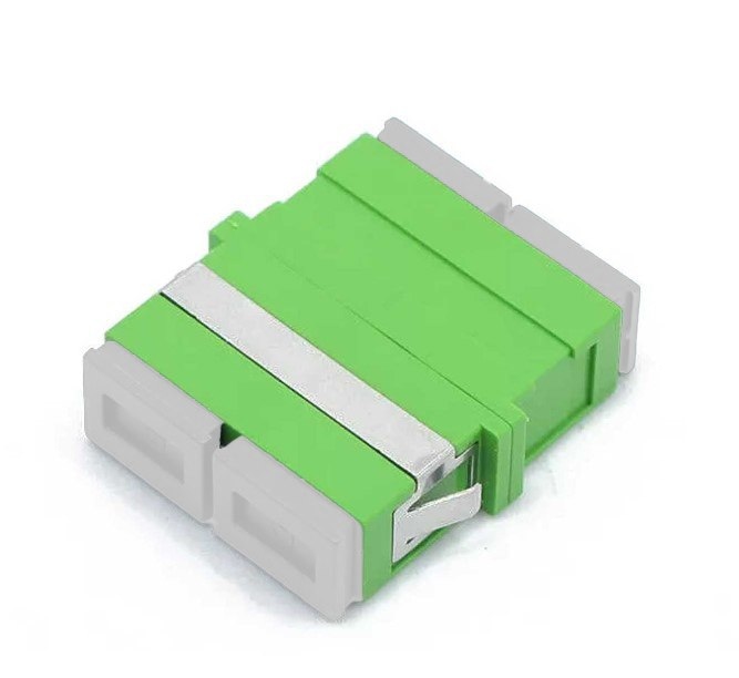 FIBERM GOLD Adapter SC/APC Single Mode Duplex (0,1dB) bez uszu