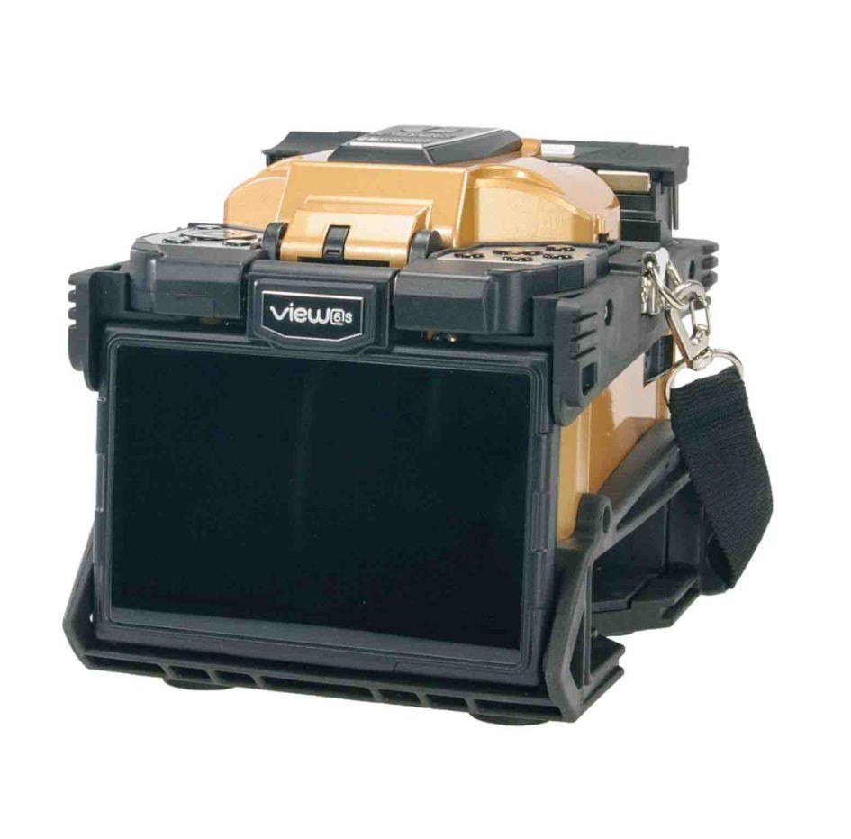 Inno View 6S Spawarka światłowodowa z centrowaniem do rdzenia + nóż z pojemnikiem V7+, zapasowe elektrody, holdery SOC, akcesoria