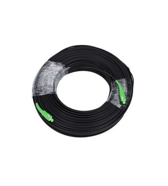 SOLARIX kabel światłowodowy DROP1000 2J 55 metrów złącza SC/APC-SC/APC