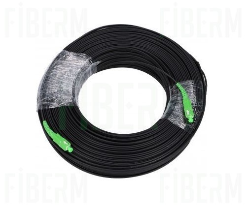 Cable de Fibra Óptica SOLARIX DROP1000 2J 70 metros 2x Conectores SC/APC