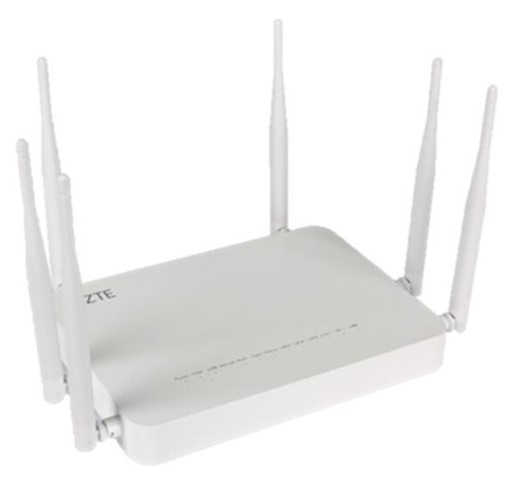ZTE ZXHN F680 v6.0 CE GPON ONT 4xGE, 2xPOTS, 1xUSB, 6x Antena, WiFi AC